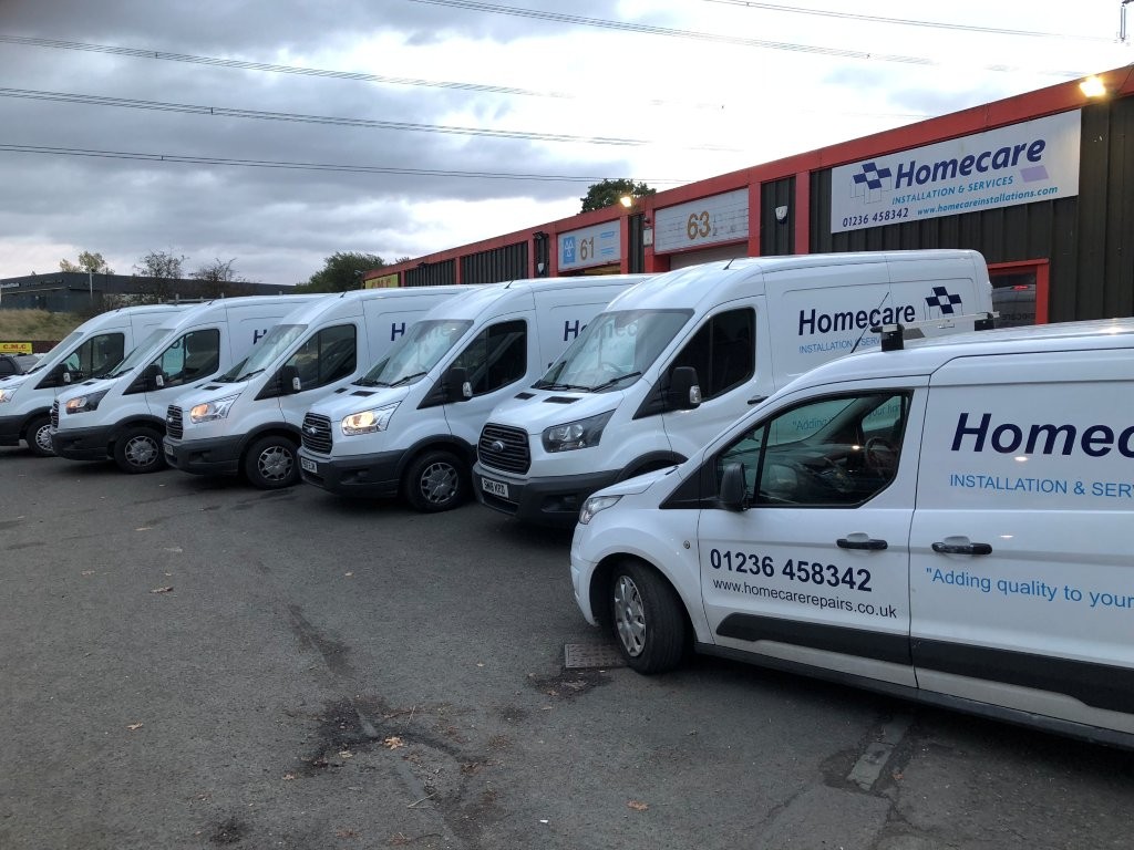Homecare Services fleet ready for deployment